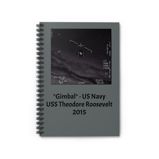 "Gimbal" Spiral 6" Notebook - Ruled Line