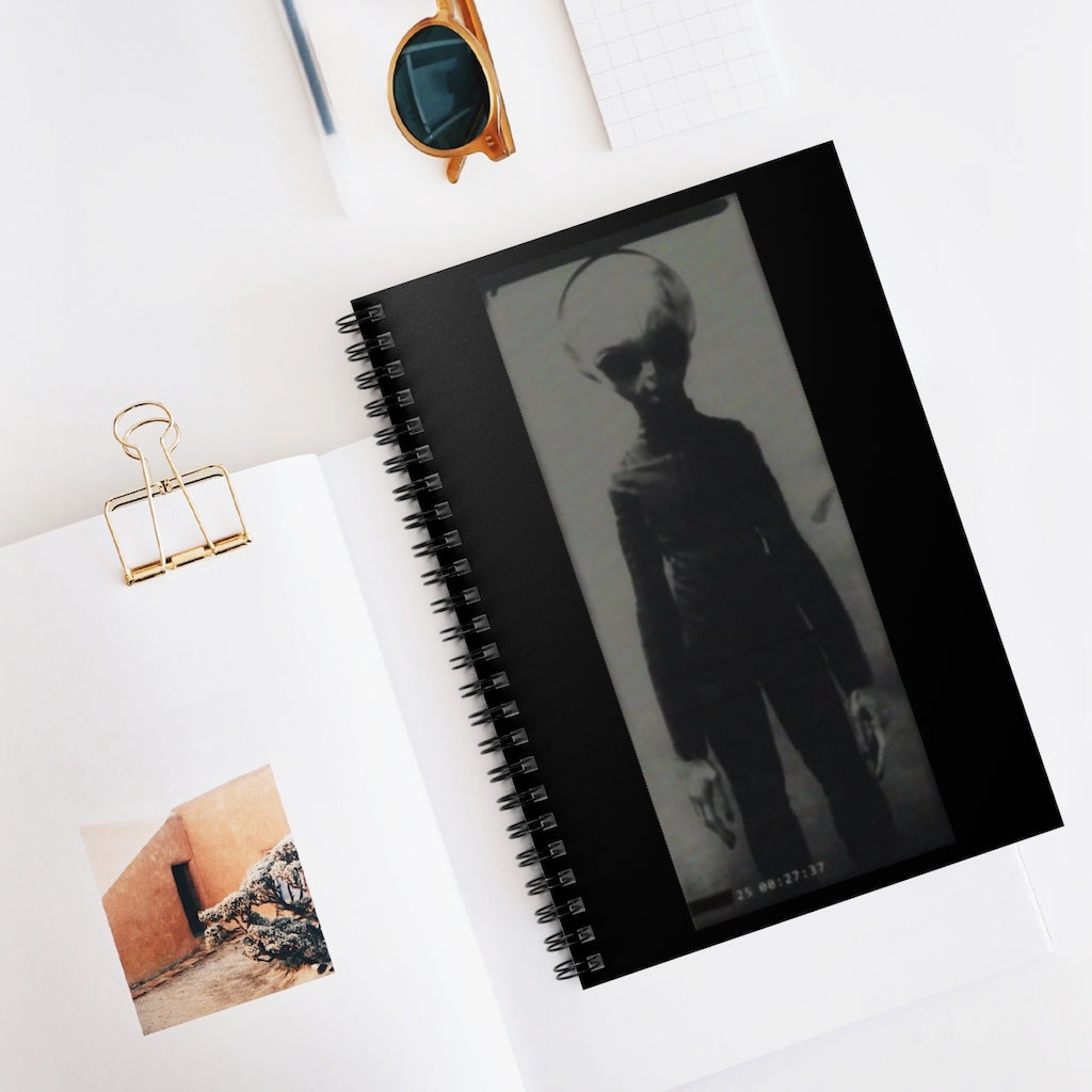 Alien Bob Spiral 6" Notebook - Ruled Line