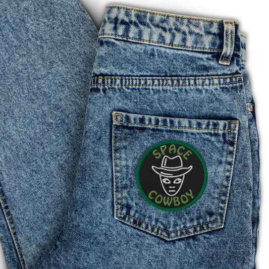 Space Cowboy Embroidered patch