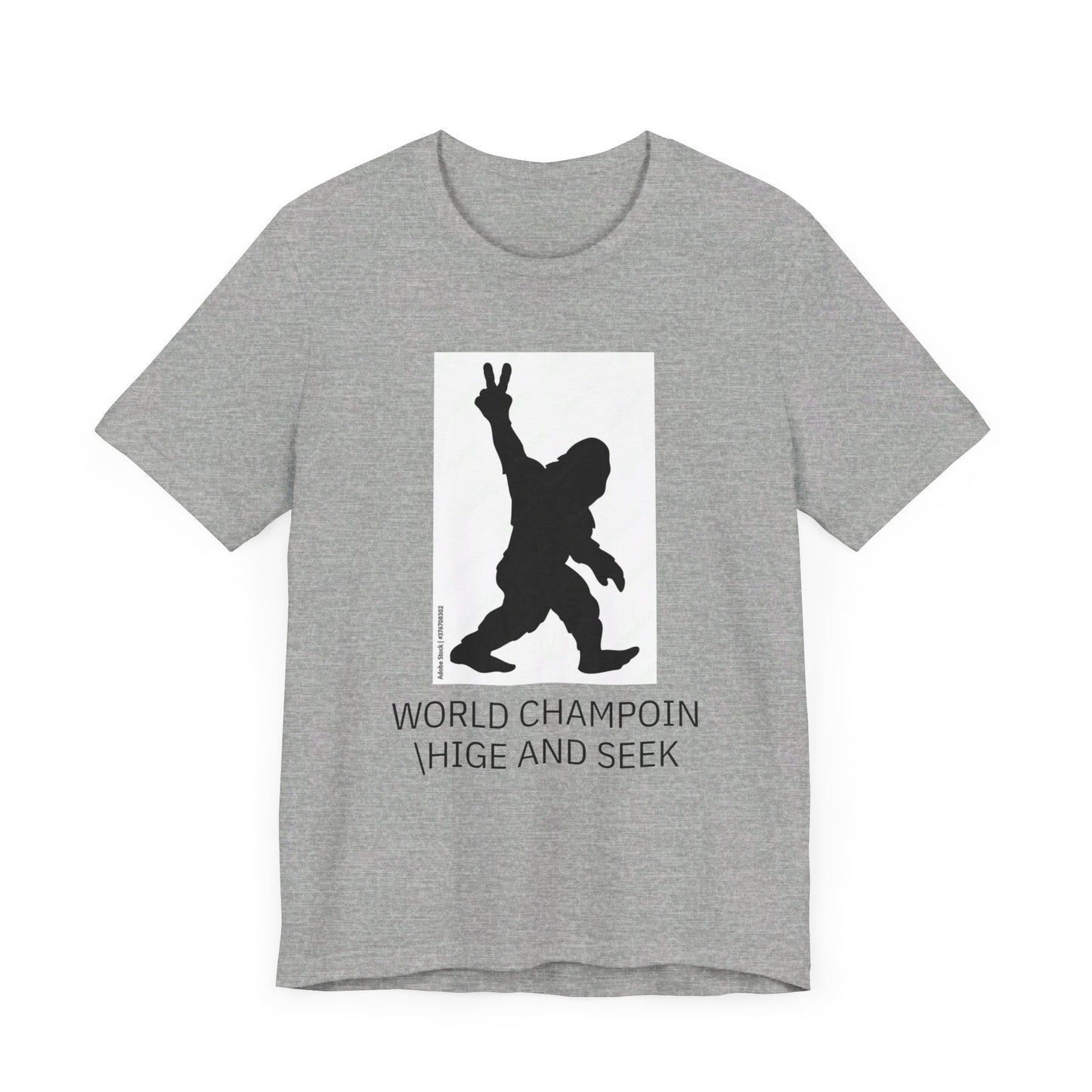 Big Foot World Champion- Soft Unisex Jersey Tee