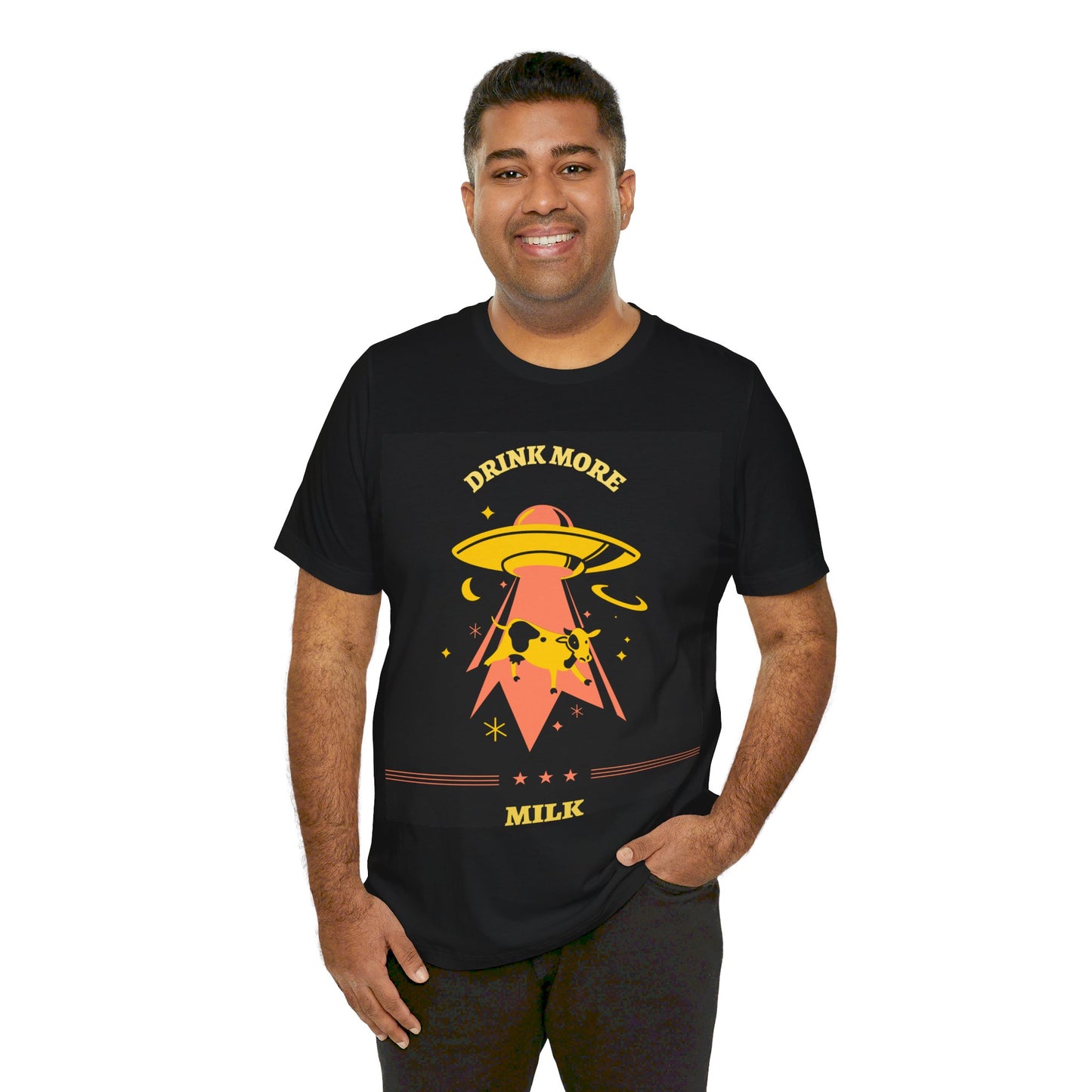 Drink More Milk Soft Unisex Jersey Tee