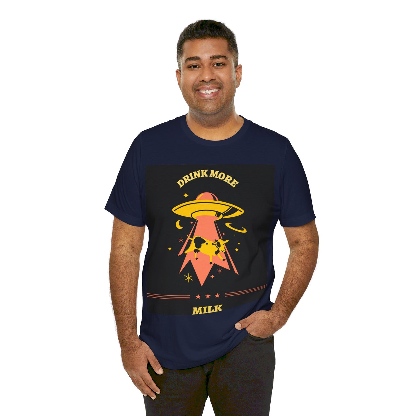 Drink More Milk Soft Unisex Jersey Tee