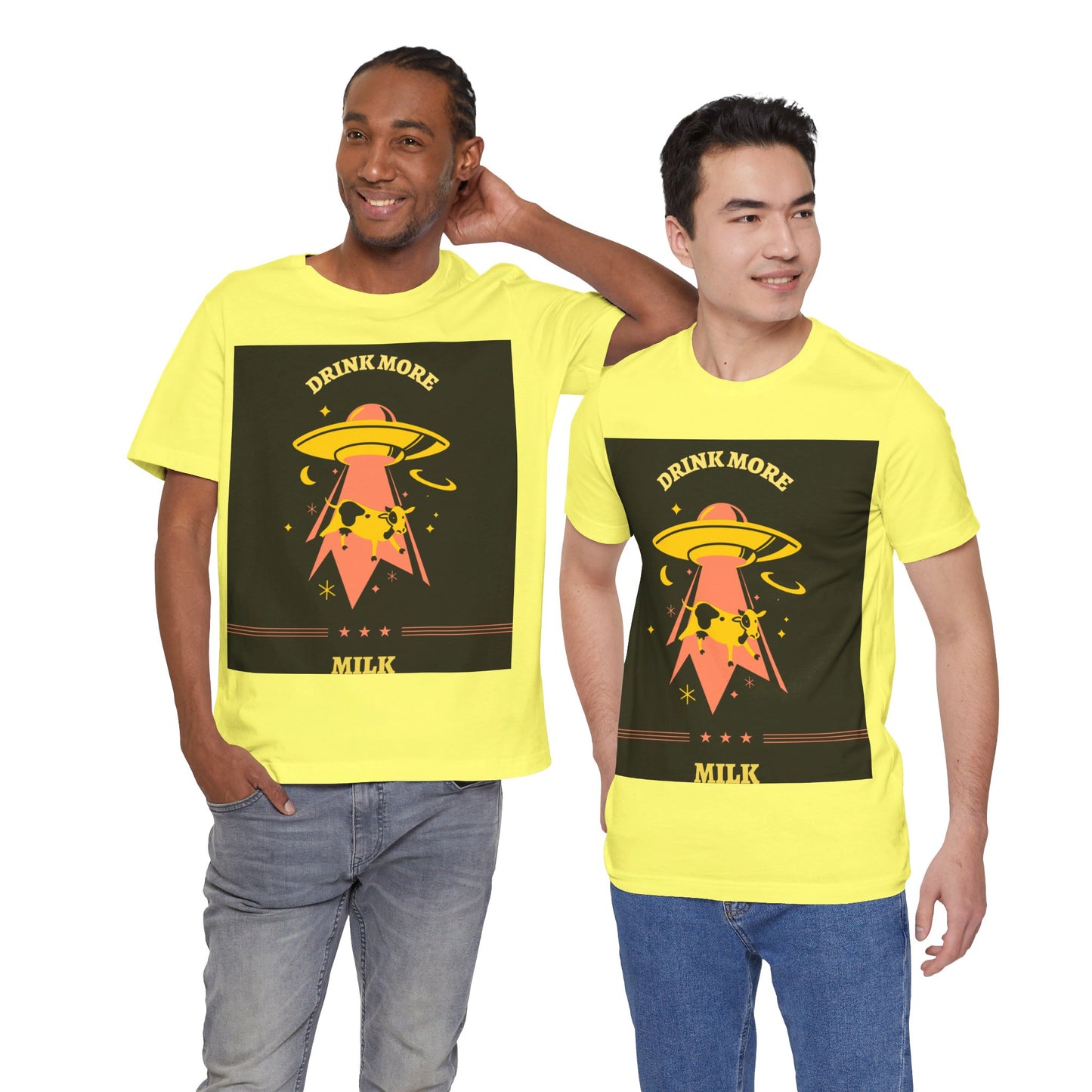 Drink More Milk Soft Unisex Jersey Tee