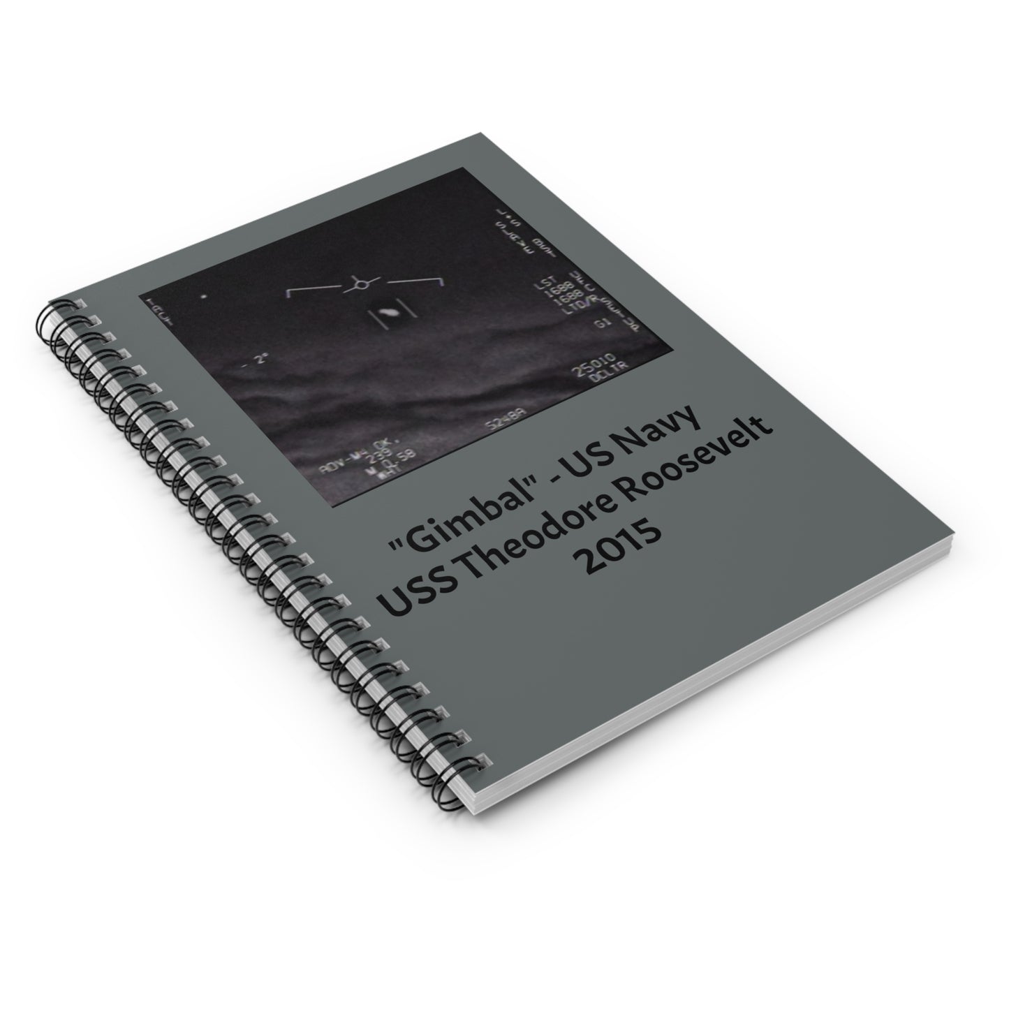 "Gimbal" Spiral 6" Notebook - Ruled Line