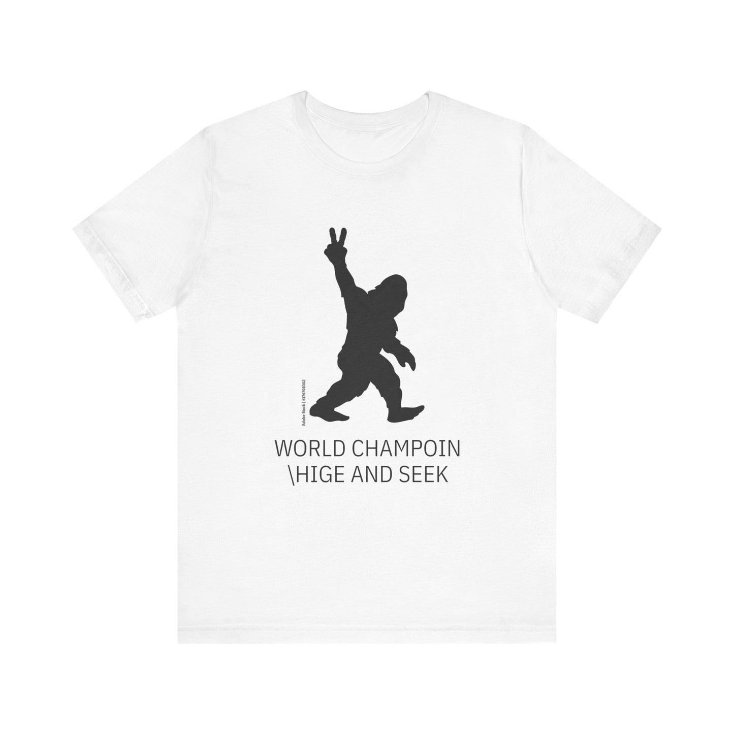 Big Foot World Champion- Soft Unisex Jersey Tee