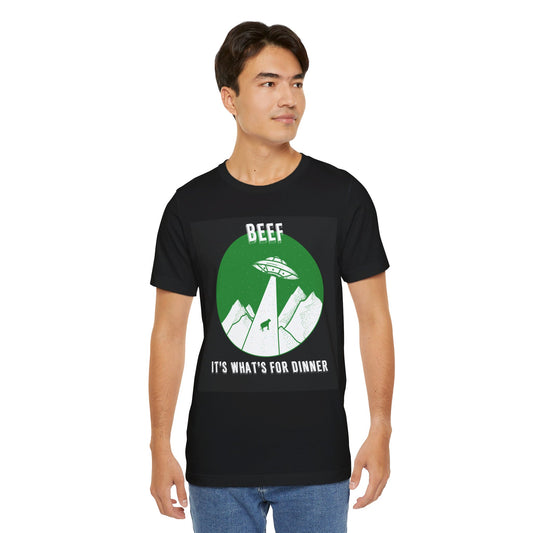 Beef for Dinner Soft Unisex Jersey Tee