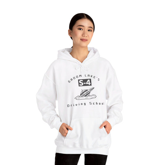 Groom Lake Driving Unisex Hooded Sweatshirt