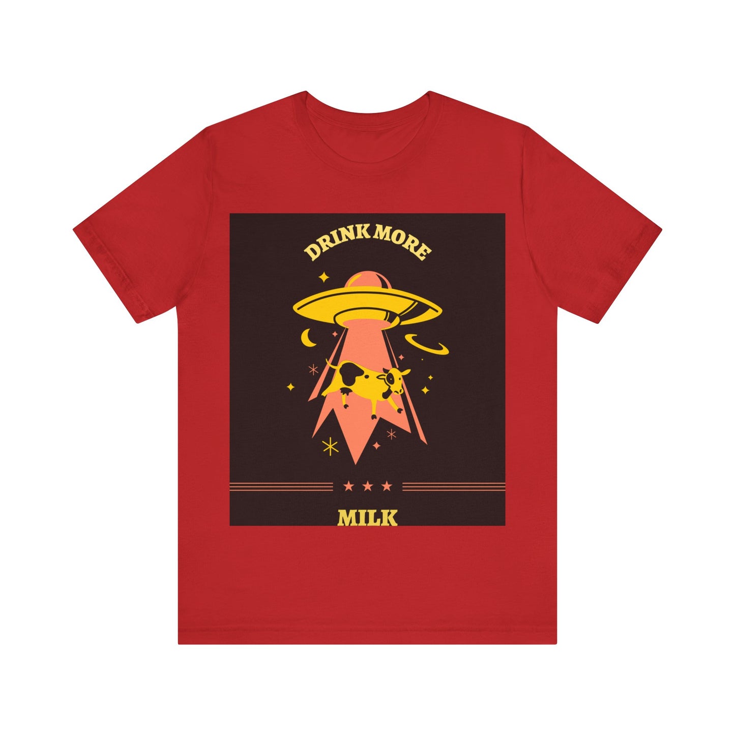 Drink More Milk Soft Unisex Jersey Tee