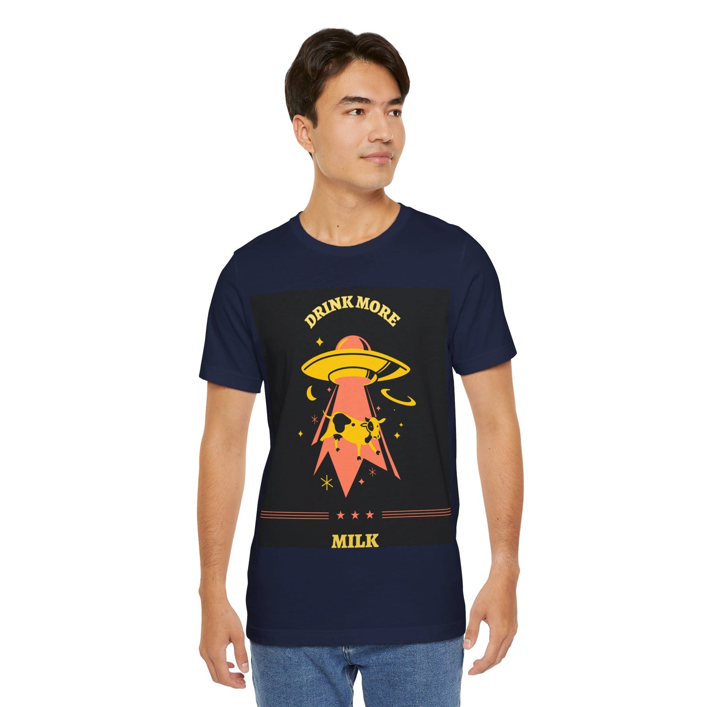 Drink More Milk Soft Unisex Jersey Tee