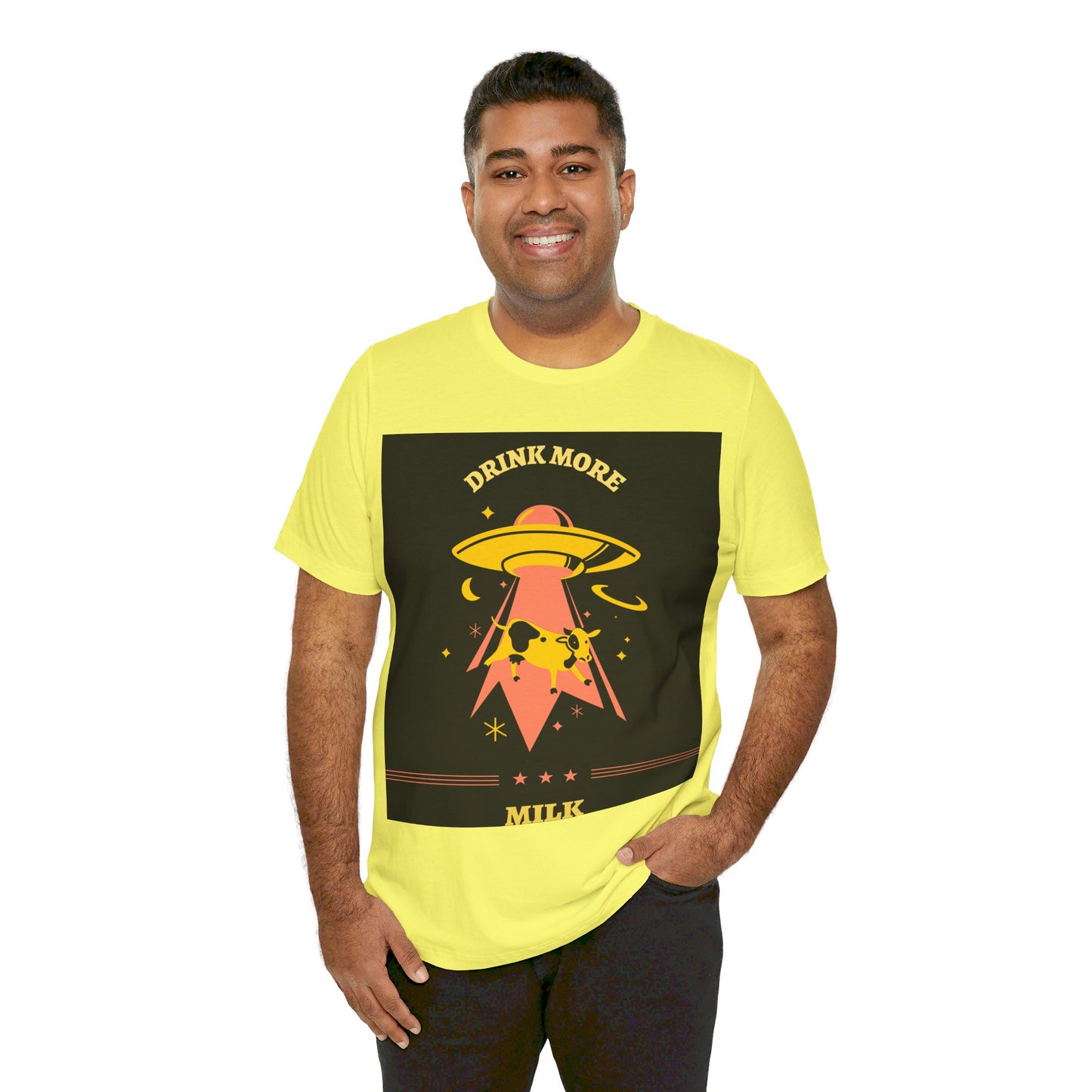 Drink More Milk Soft Unisex Jersey Tee