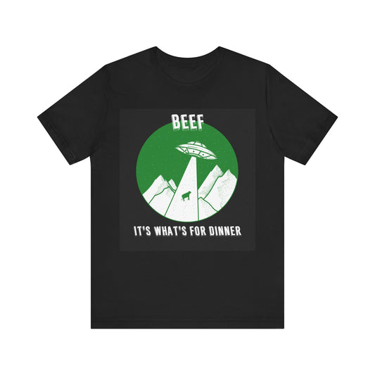 Beef for Dinner Soft Unisex Jersey Tee