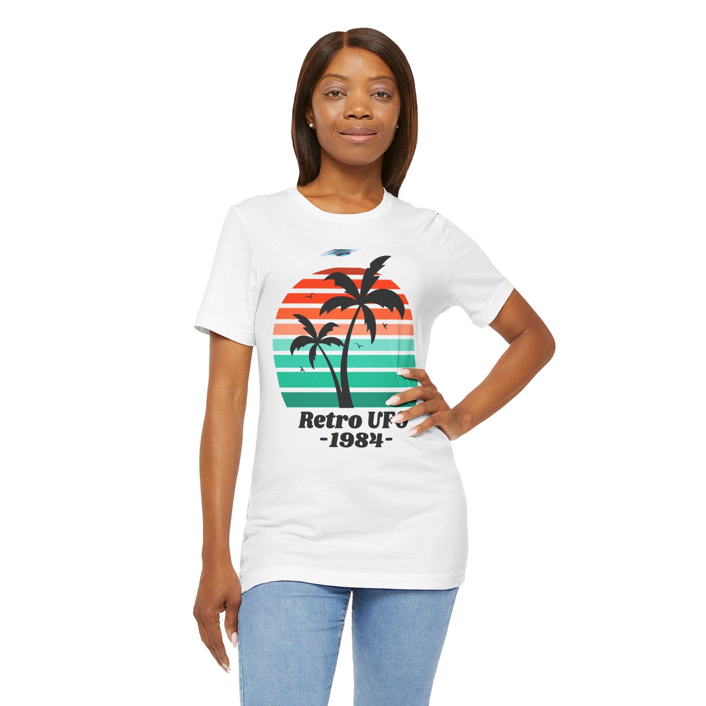 Retro UAP 1984 Soft Unisex Jersey Tee