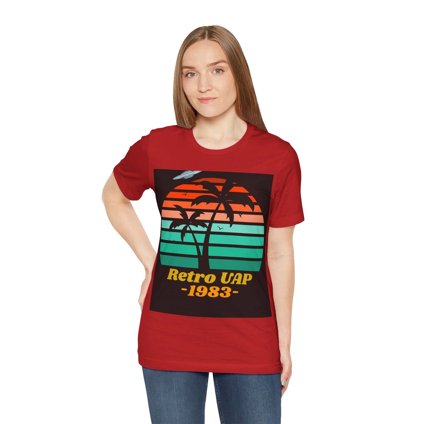 Retro UAP 1983 Soft Unisex Jersey Tee