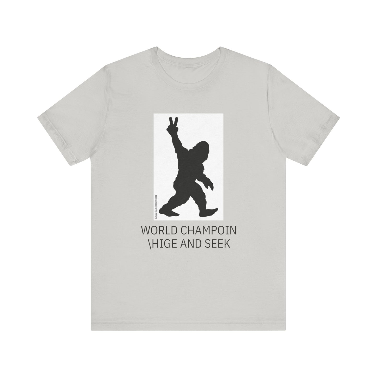 Big Foot World Champion- Soft Unisex Jersey Tee