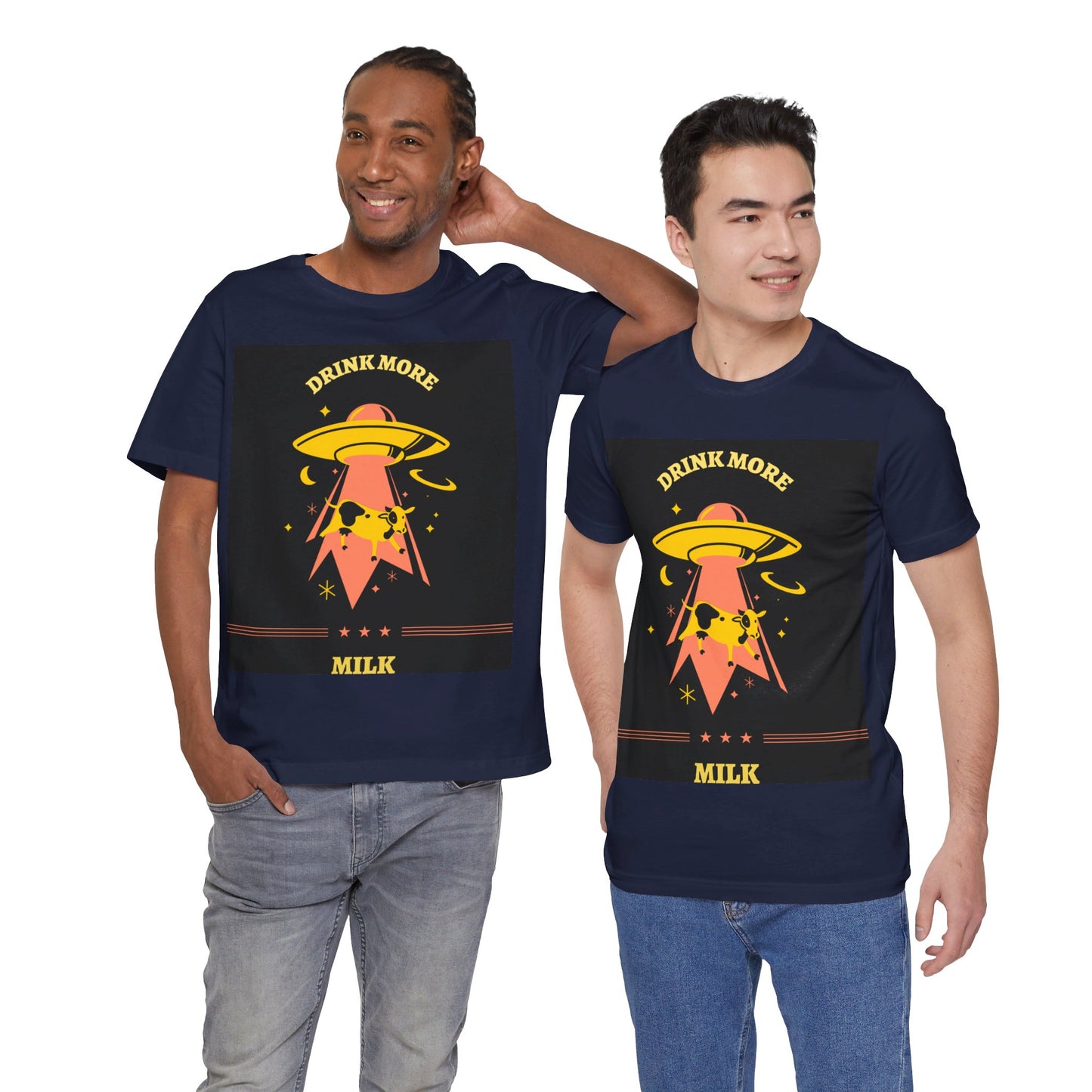 Drink More Milk Soft Unisex Jersey Tee