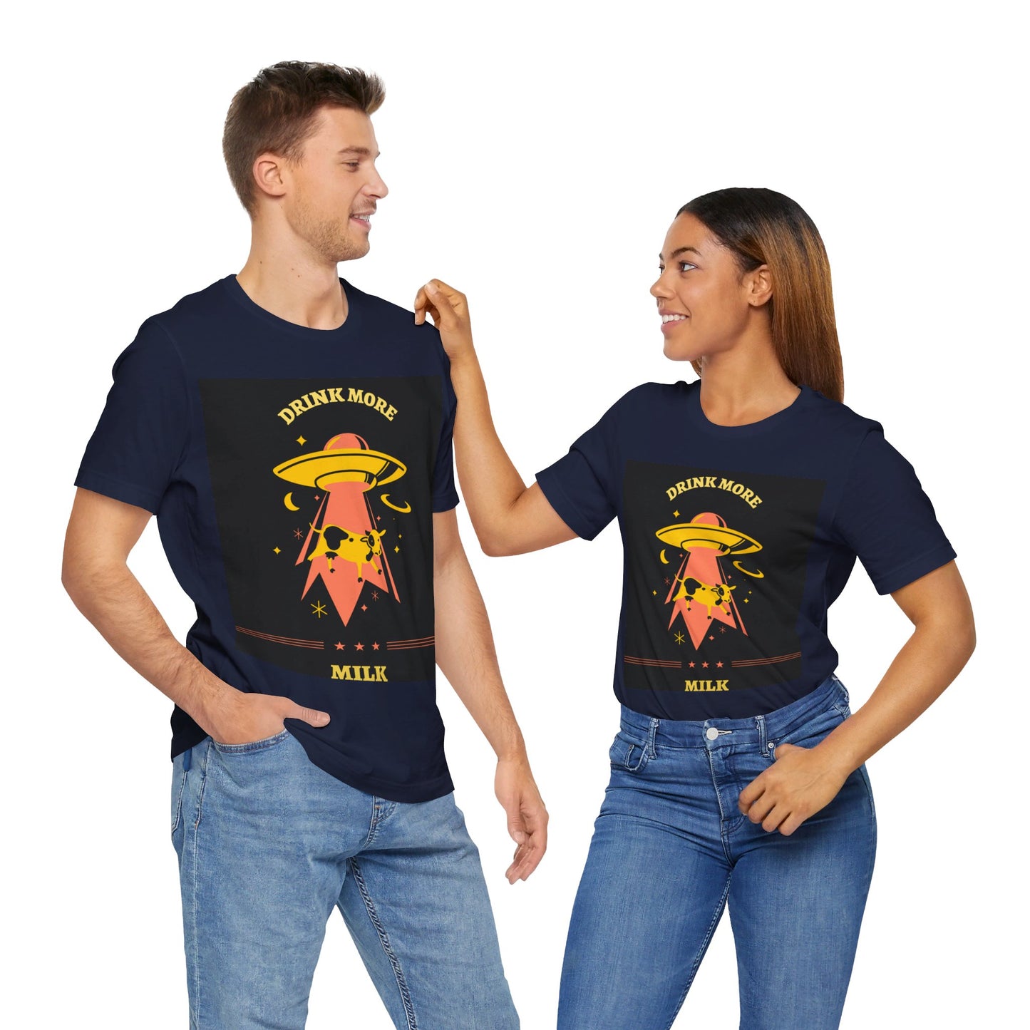 Drink More Milk Soft Unisex Jersey Tee