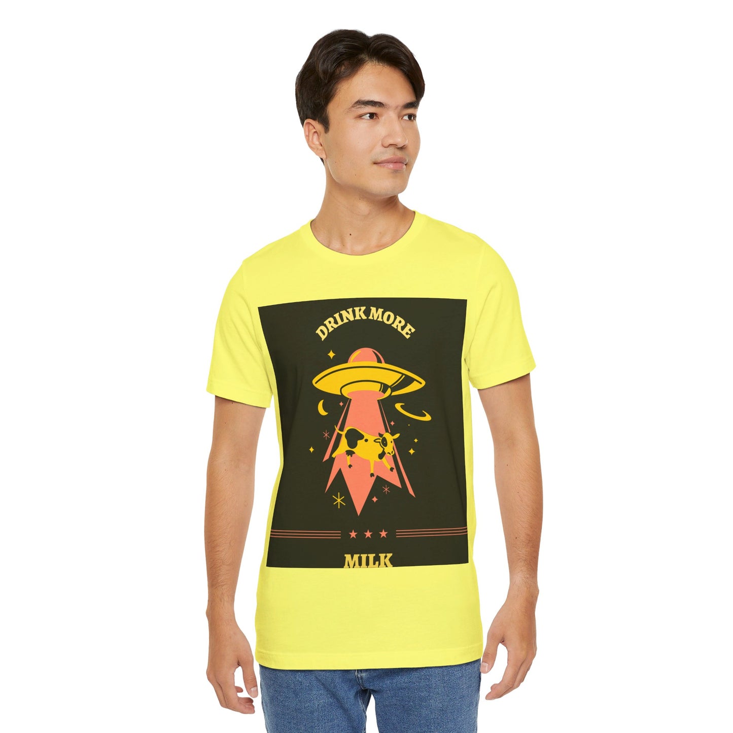 Drink More Milk Soft Unisex Jersey Tee