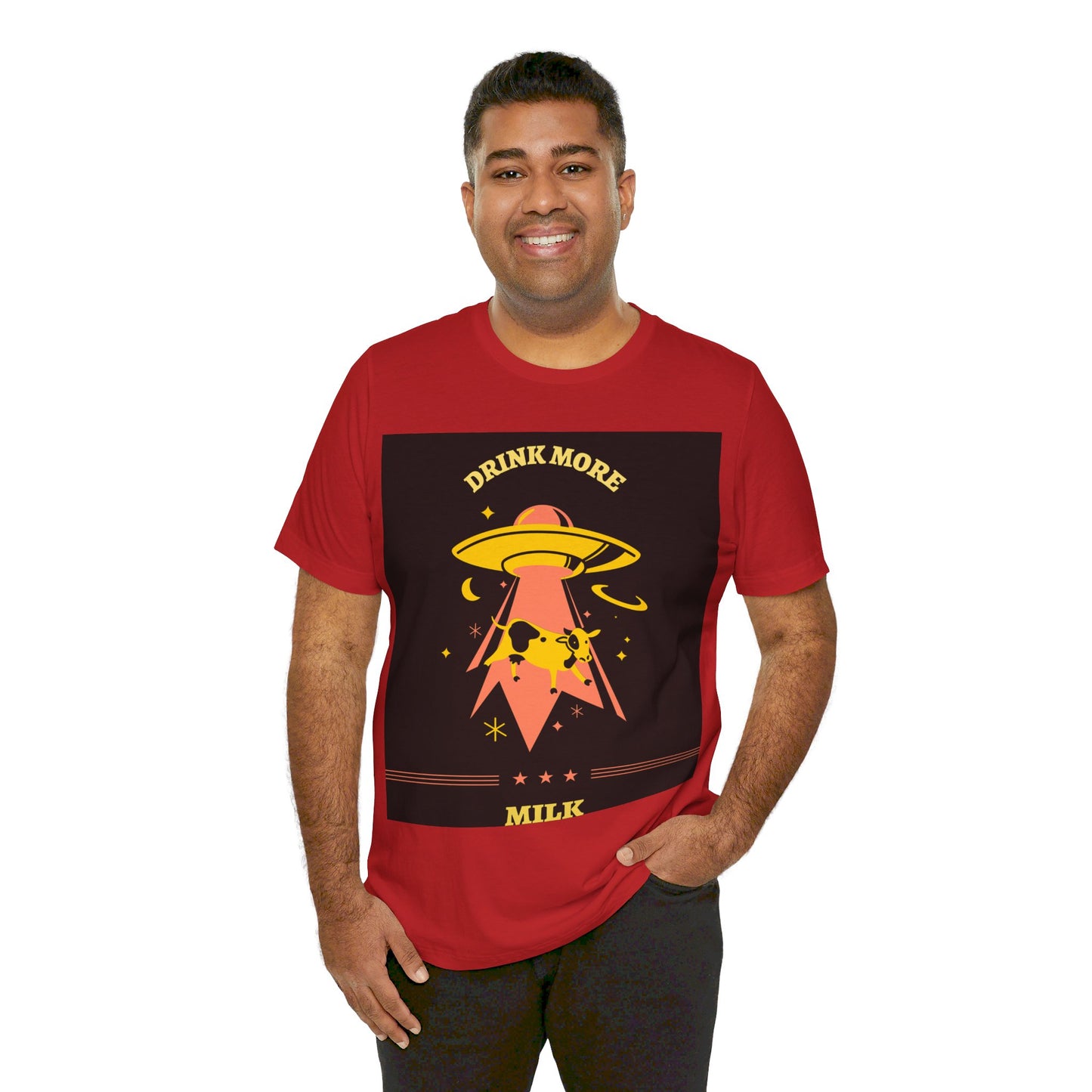 Drink More Milk Soft Unisex Jersey Tee