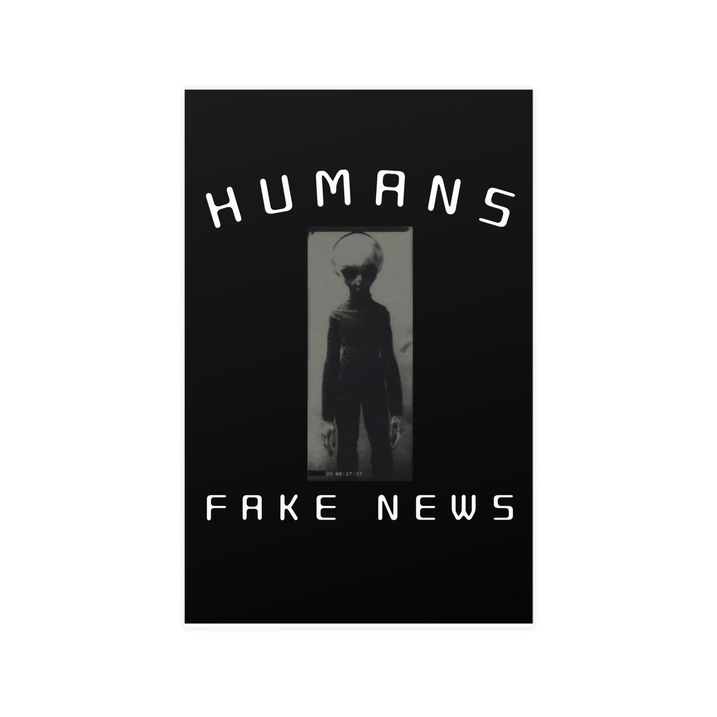 Humans Fake News Poster