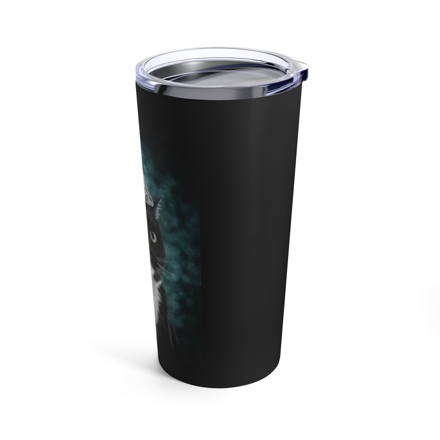 Conspiracy Tin Foil Cat Tumbler 20oz