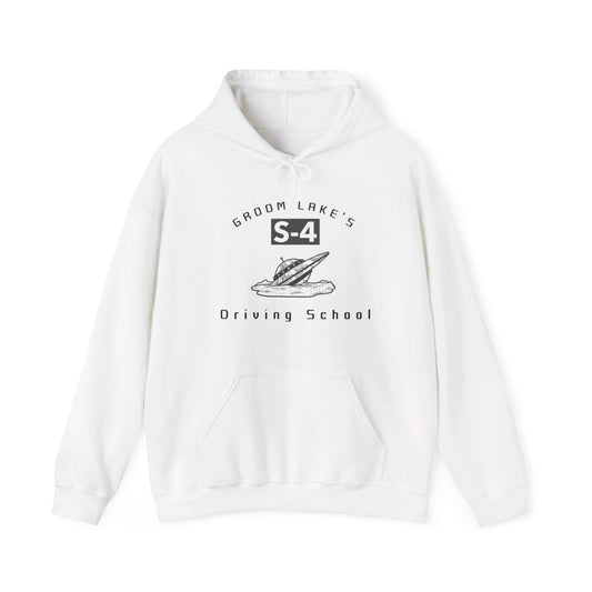 Groom Lake Driving Unisex Hooded Sweatshirt