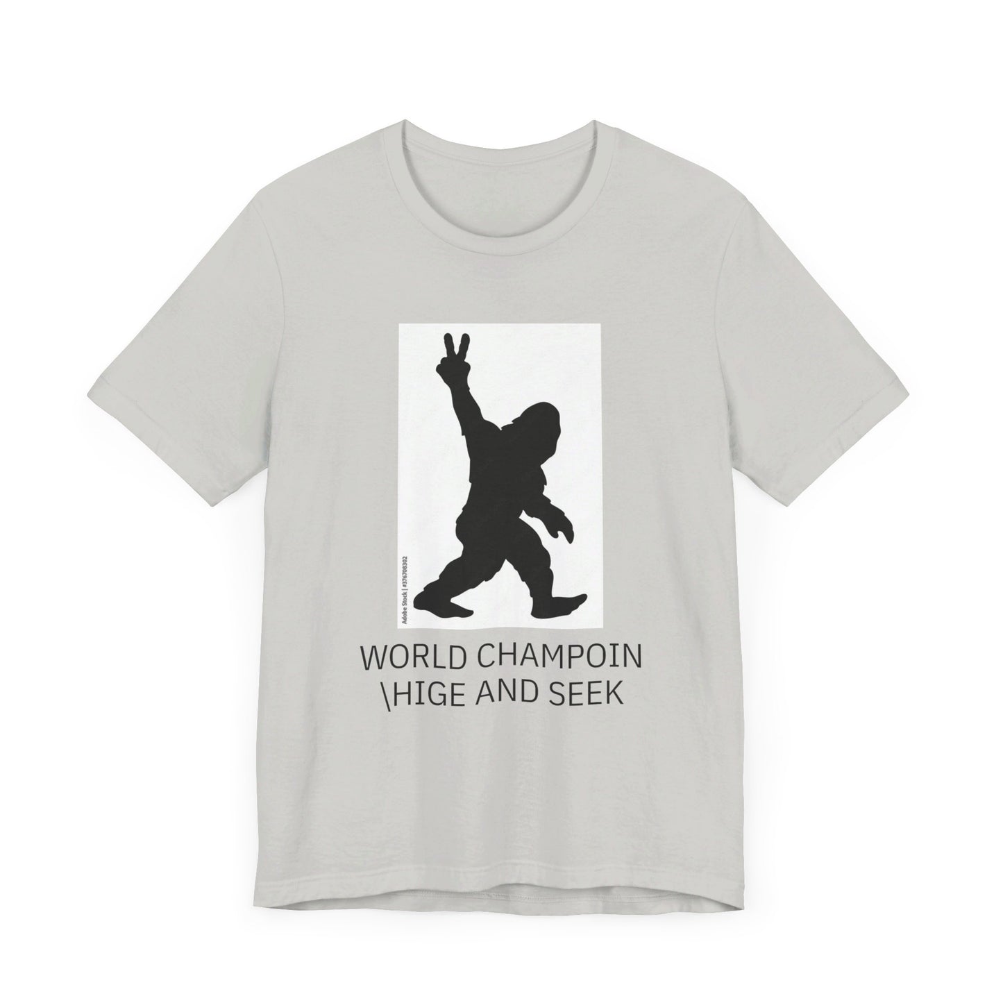 Big Foot World Champion- Soft Unisex Jersey Tee