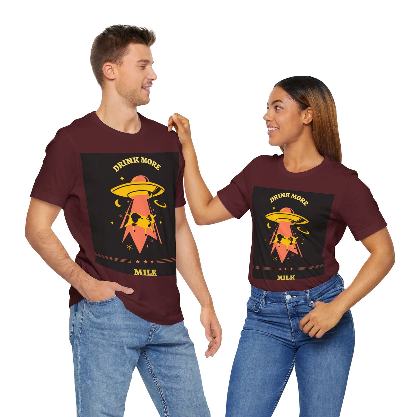 Drink More Milk Soft Unisex Jersey Tee