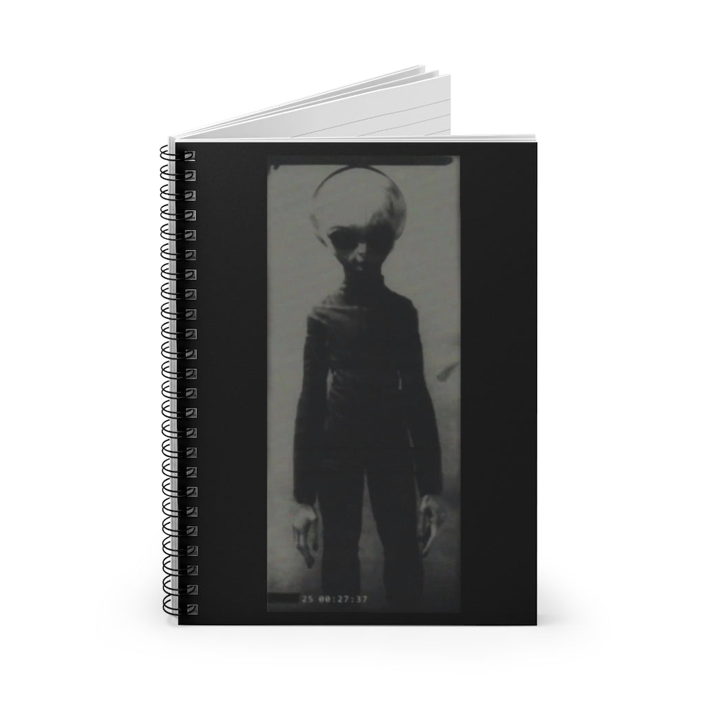 Alien Bob Spiral 6" Notebook - Ruled Line