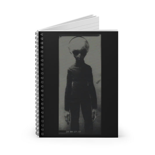 Alien Bob Spiral 6" Notebook - Ruled Line