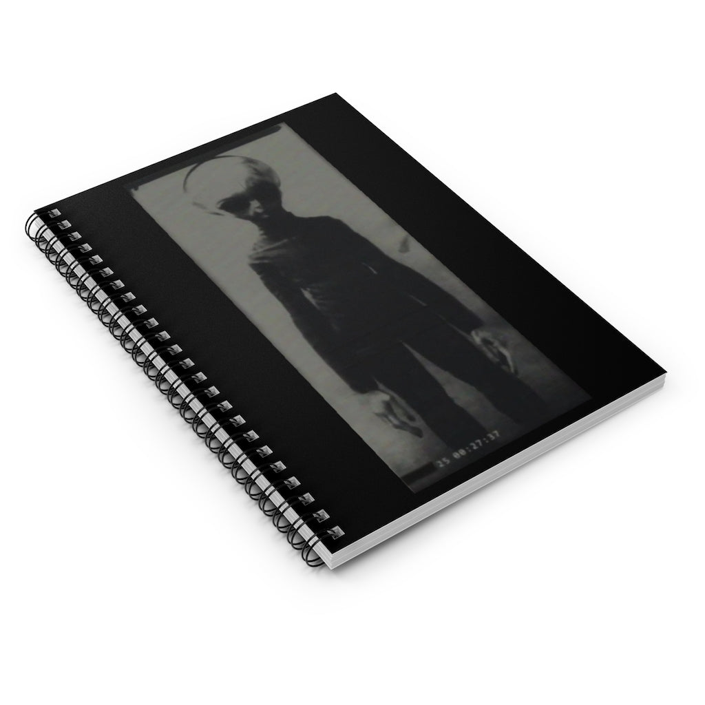 Alien Bob Spiral 6" Notebook - Ruled Line