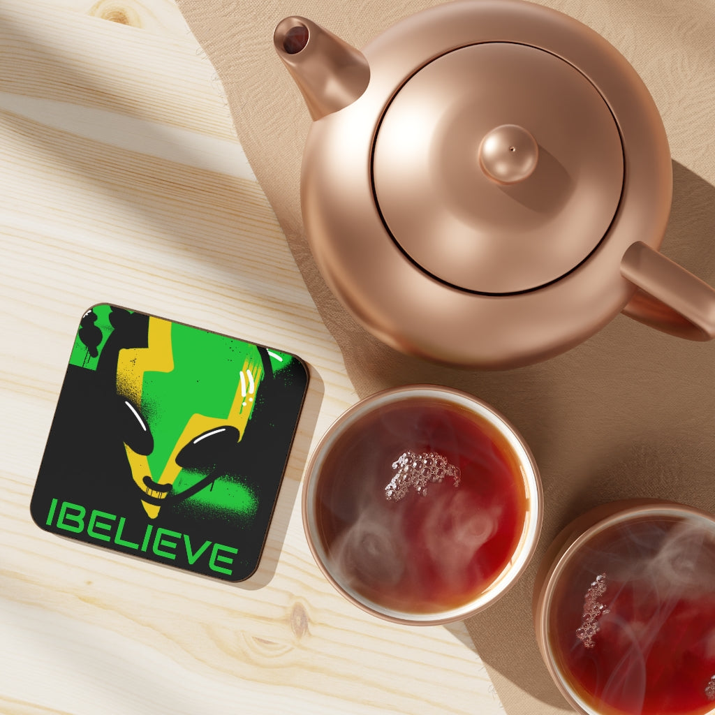 iBelieve Hardboard Drink Coaster