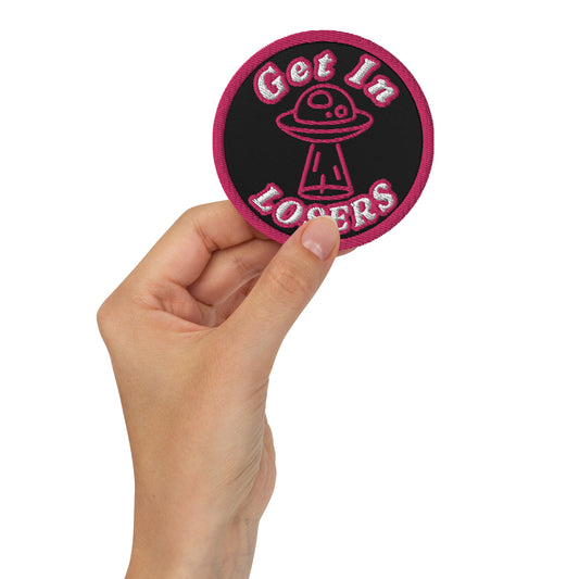 Get in Losers Embroidered patch