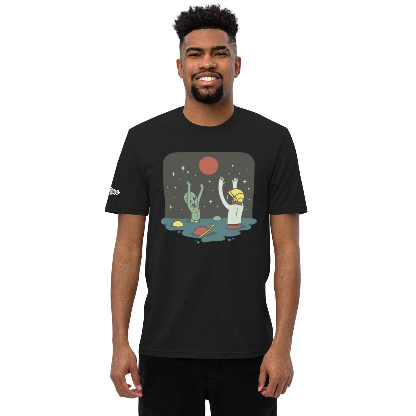 Unisex 100% recycled fabric T-shirt