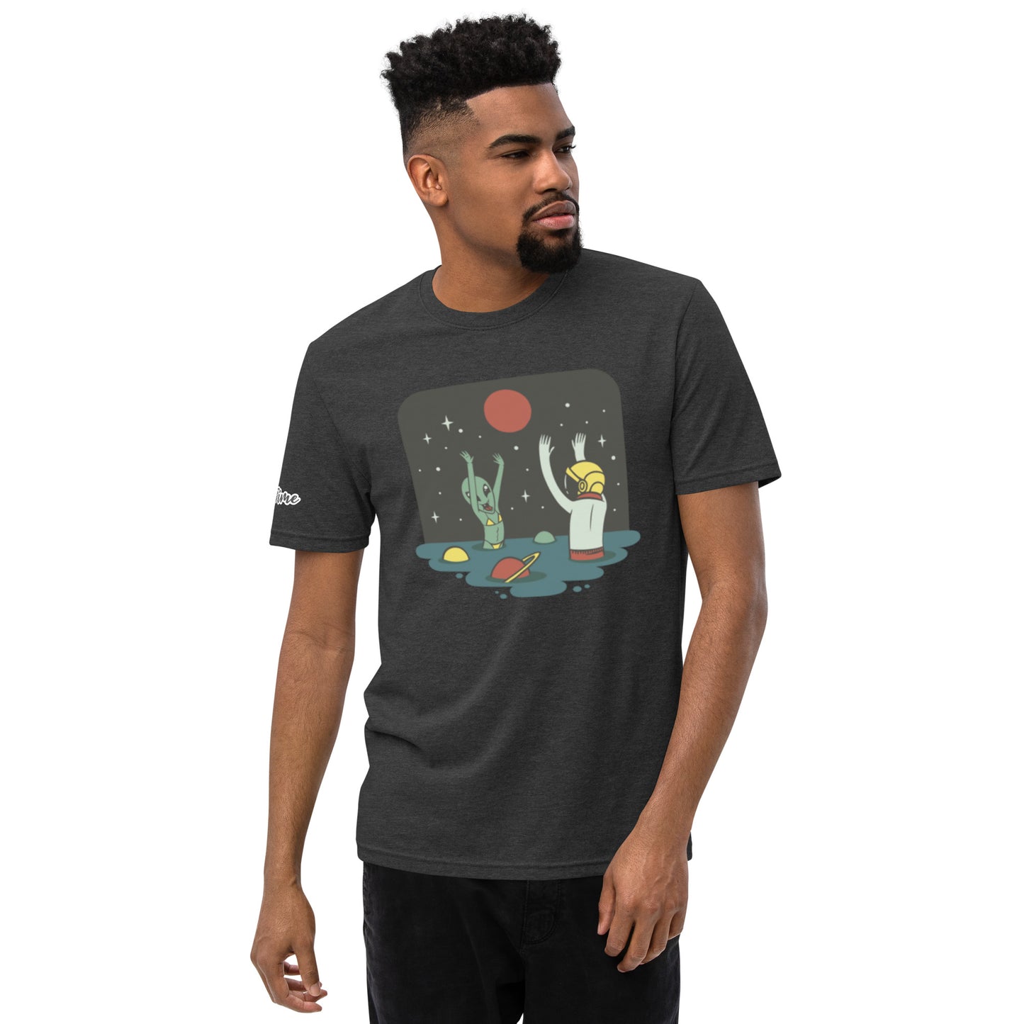 Unisex 100% recycled fabric T-shirt