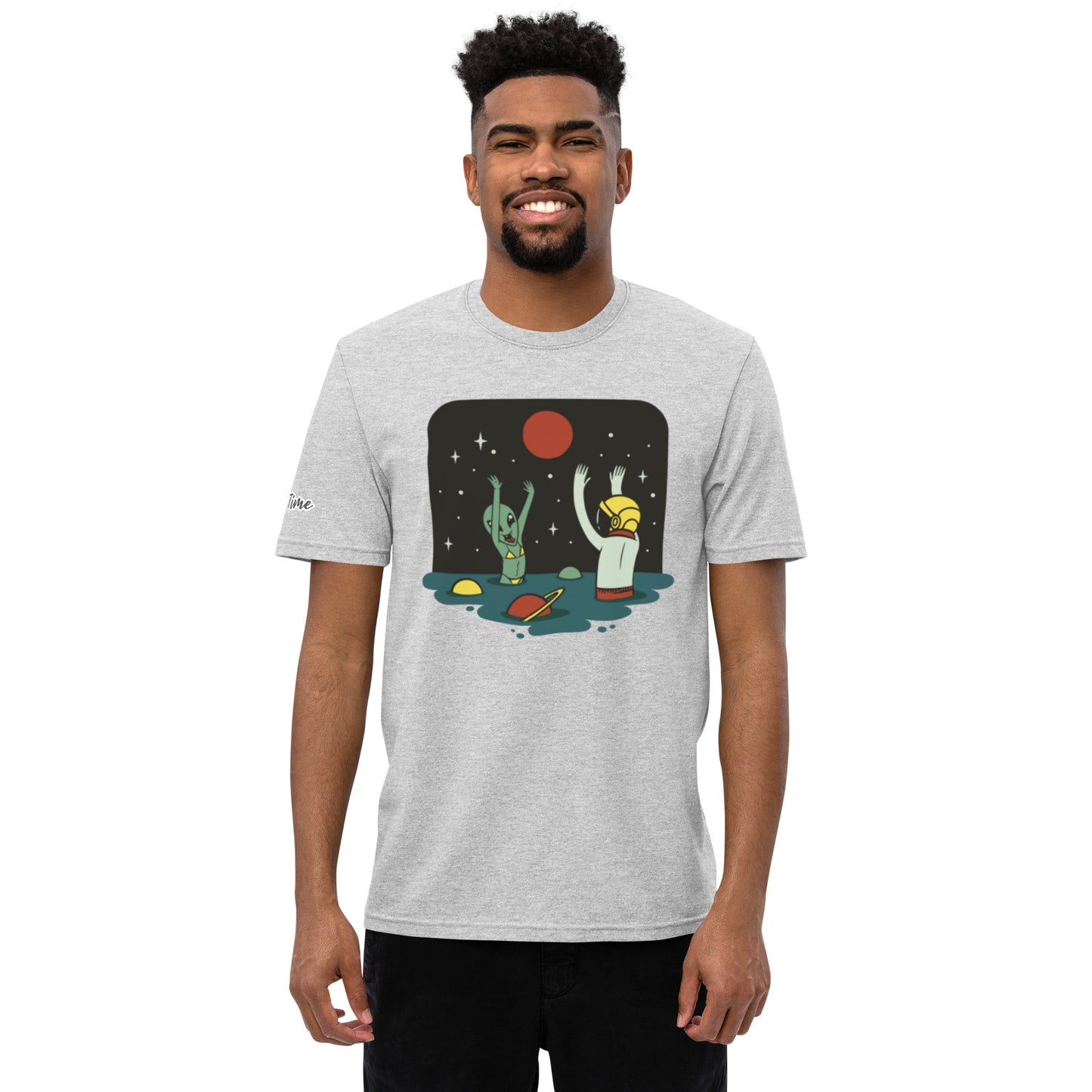 Unisex 100% recycled fabric T-shirt
