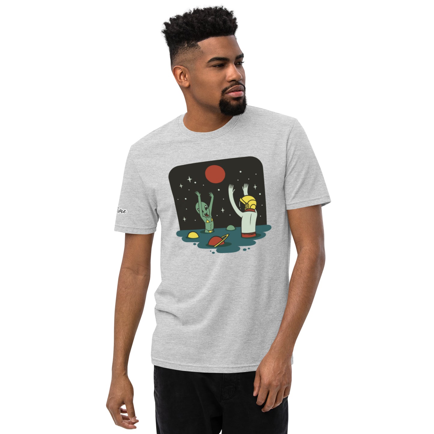 Unisex 100% recycled fabric T-shirt